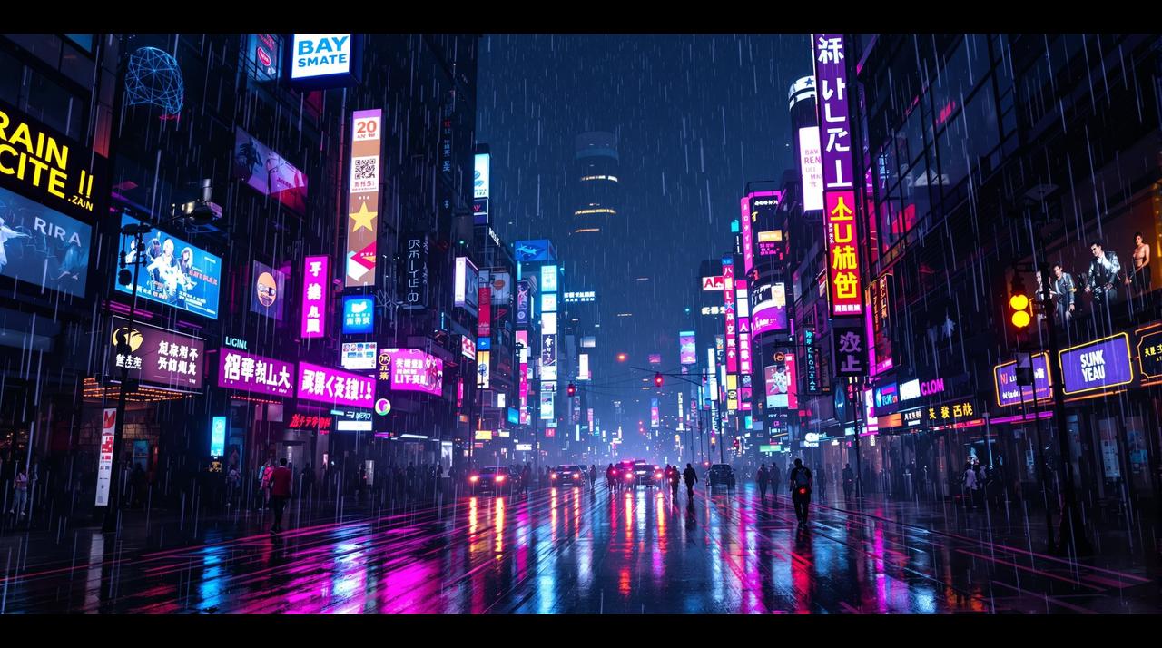 桃子影院 - 赛博朋克：霓虹都市